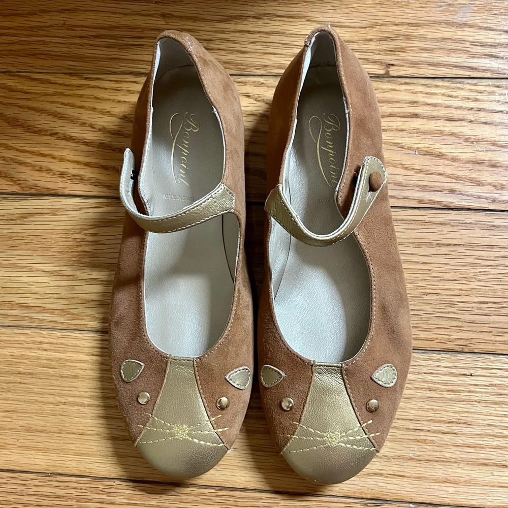 Bonpoint Animal Mary Jane Shoes